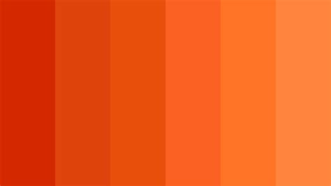 orange color palette